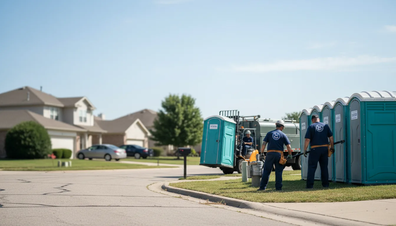 Porta Potty Rental in Palmer, IL near me